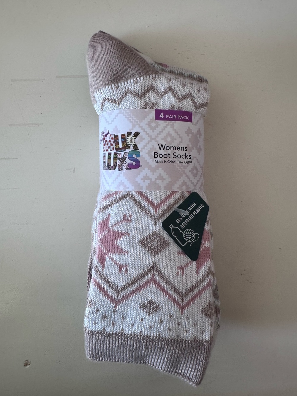 Muk Luks Women’s Boot Socks - NWT